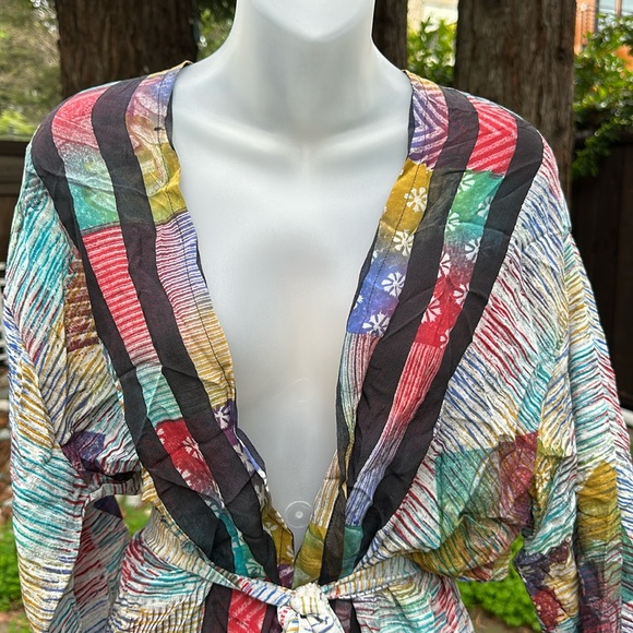 Sun Child Silk Kimono - Picture 3 of 6